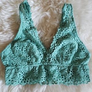 American Eagle Green Bralette